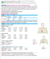 4105 ks apron back